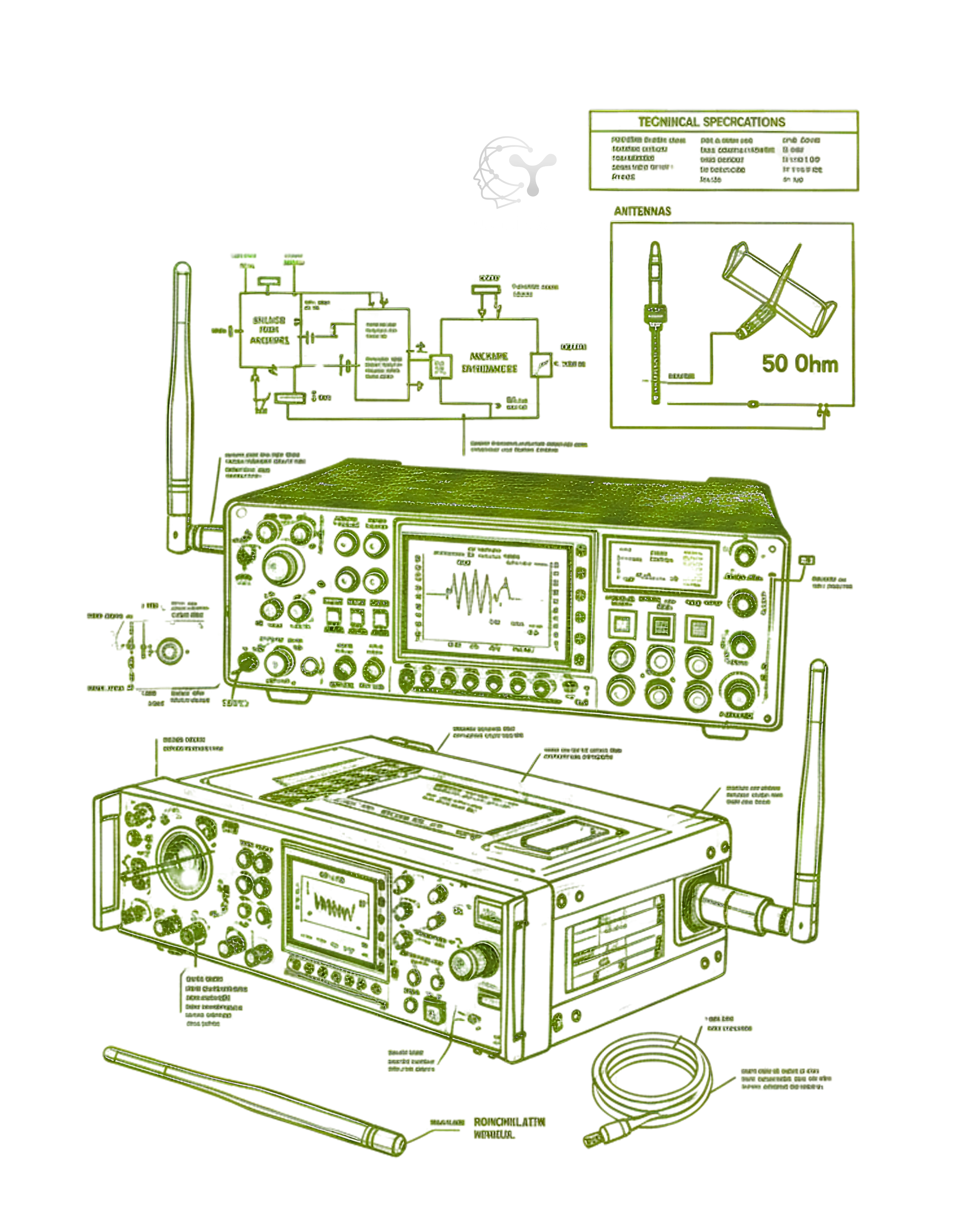Radio Hacking Village - Technical Diagram